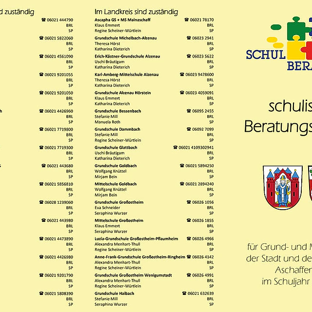 Flyer Beratungsdienste